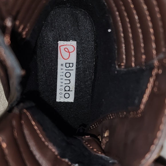 BLONDO NWT MADY Waterproof Lace-up Boot Sz 9 - Picture 9 of 12